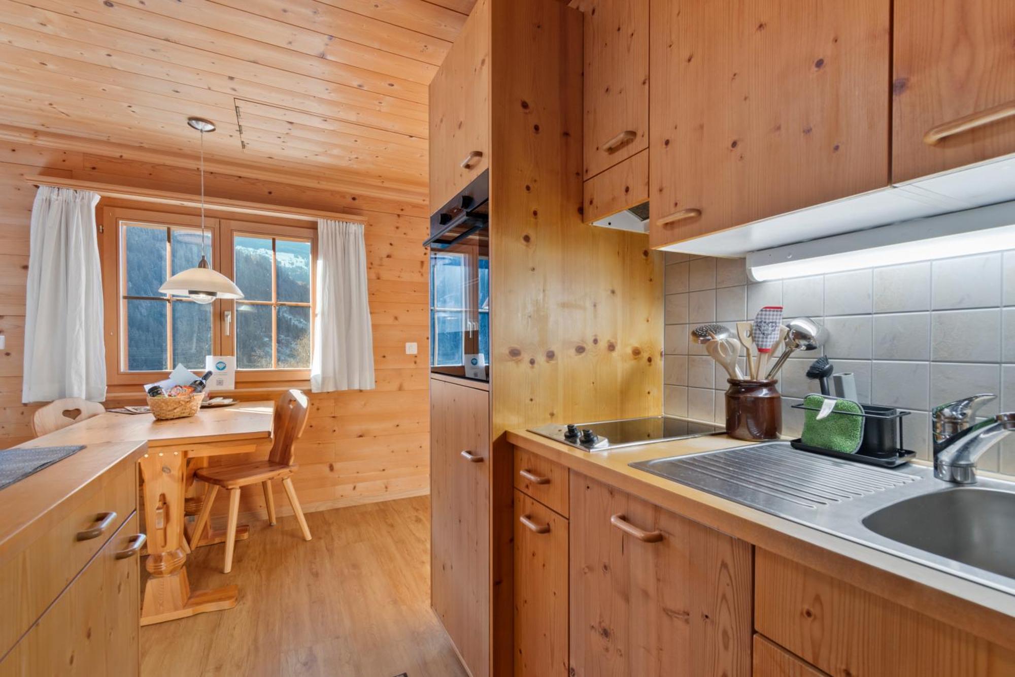 Gemuetliches Chalet Mit Privater Sauna Und Schoener Aussicht Küblis エクステリア 写真